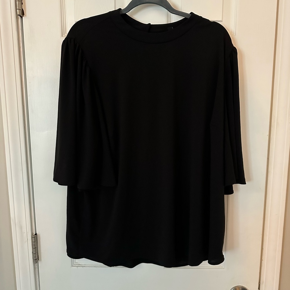 Universal Standard Black Blouse